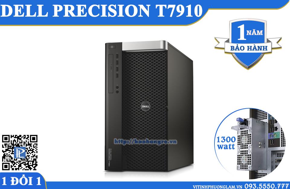 Máy Trạm Dell Precision T7910 / Dual Xeon E5-2696 V4 (2.2Ghz / 88 Luồng) / DDR4 128Gb / SSD NVme 2TB / QUADRO RTX A4000 (16GB)